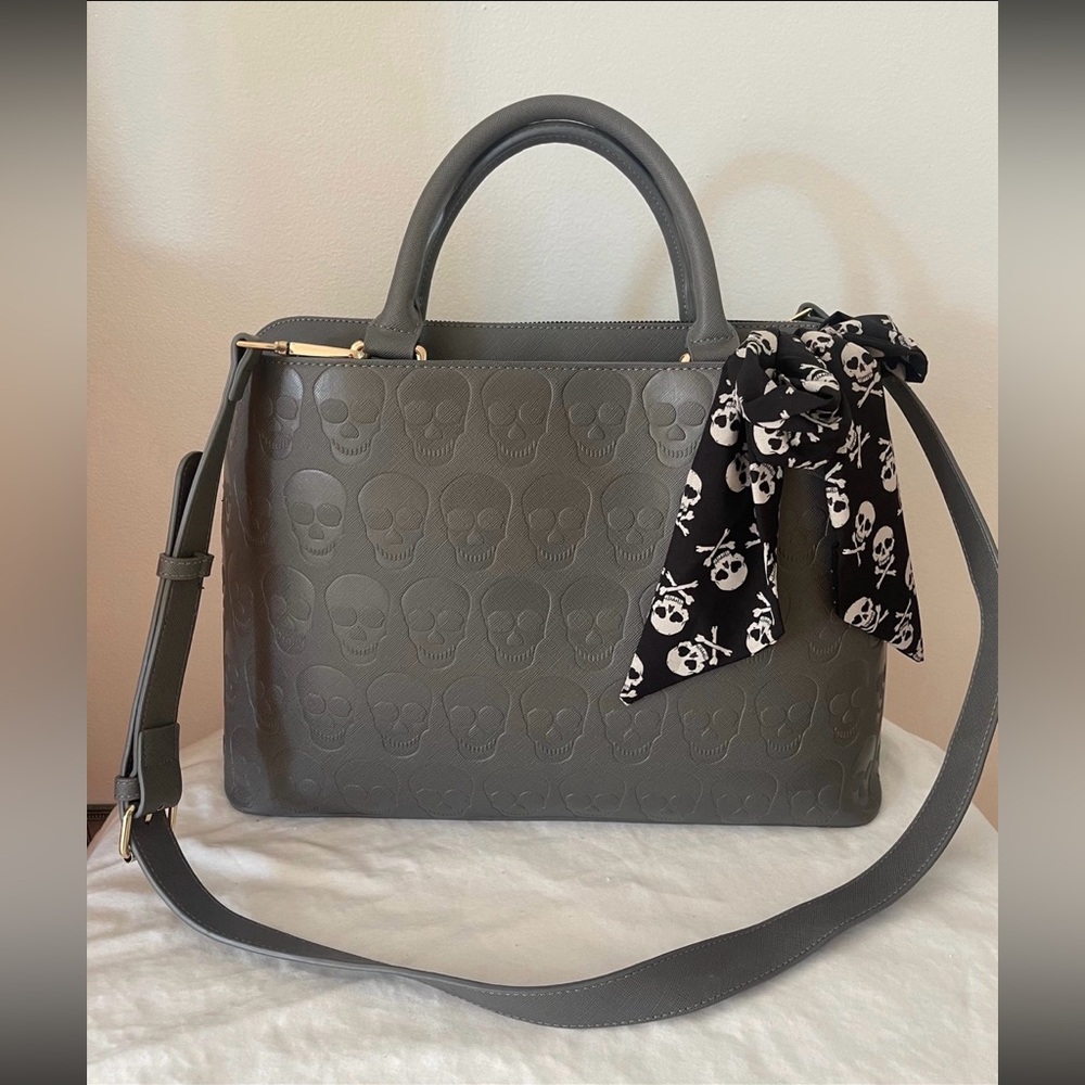 Betsey Johnson Skulltastic Satchel